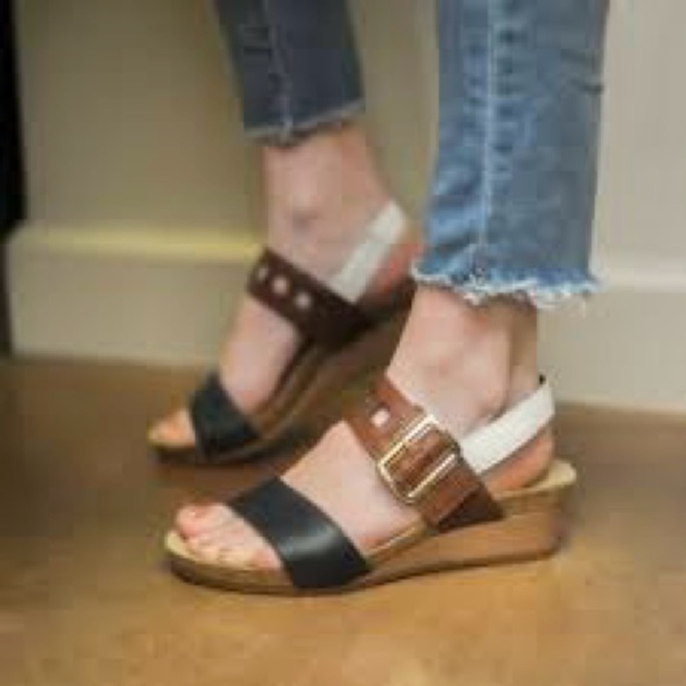 NAOT women’s Dynasty Wedge Sandals Size 41 US Size 10 NWOT New, never worn - Picture 2 of 10